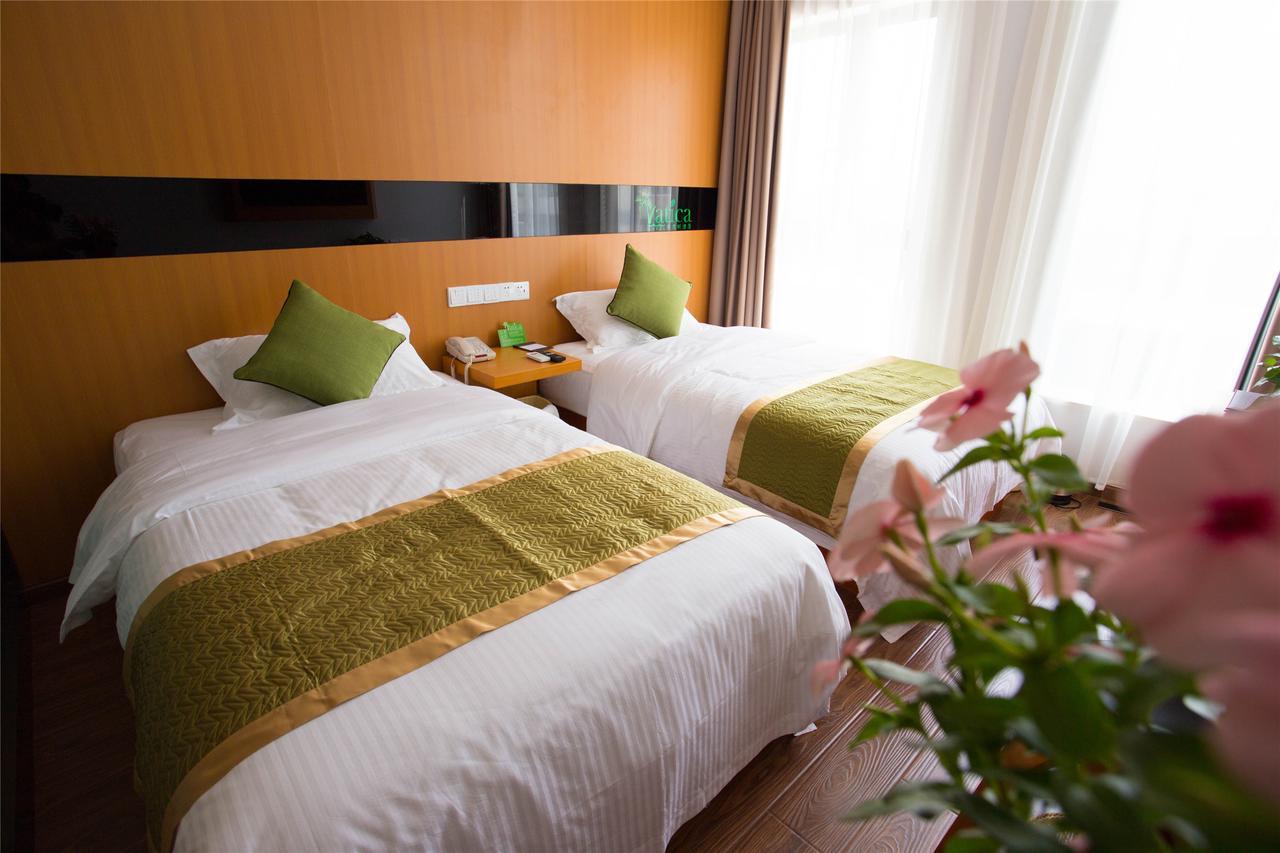 Vatica Shangdong Heze Mudan Road Shangri-La Square Hotel Dış mekan fotoğraf